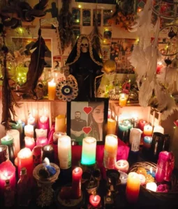 altar de trabajo para el amor 
